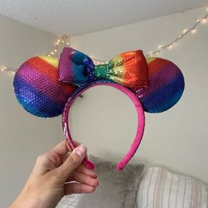 Rainbow Disney Ears